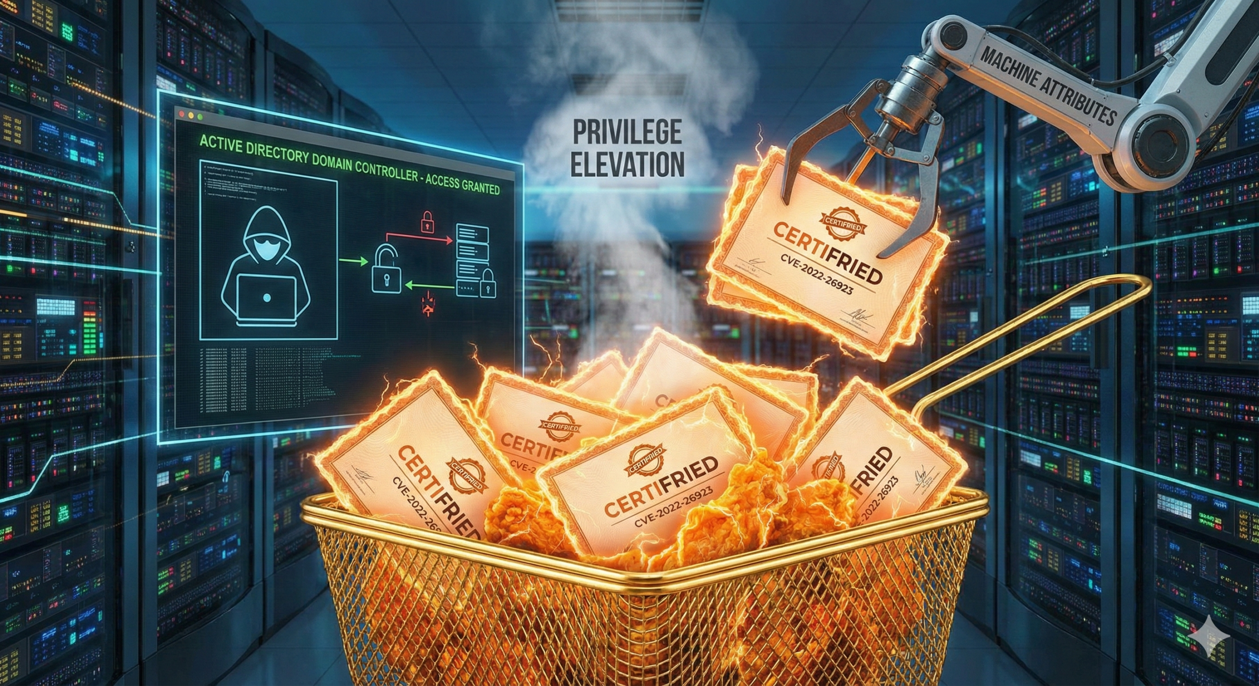 CVE-2022-26923 – Certifried | Elevação de Privilégio via Atributos de Máquina